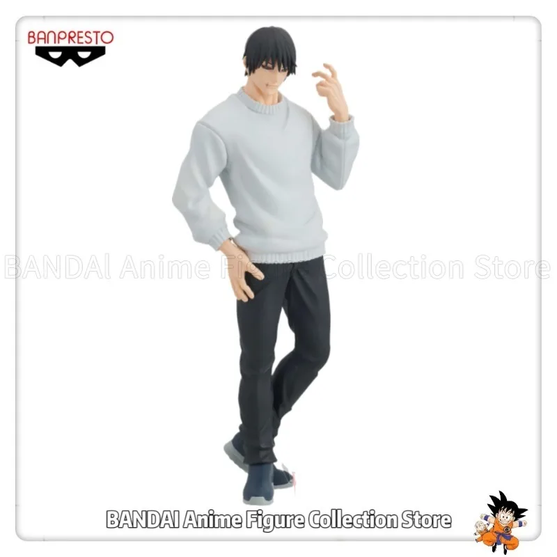 

In Stock Original BANPRESTO Jujutsukaisen Cursed Soul Style Toji Fushiguro Toys Model Decoration Gift Collection