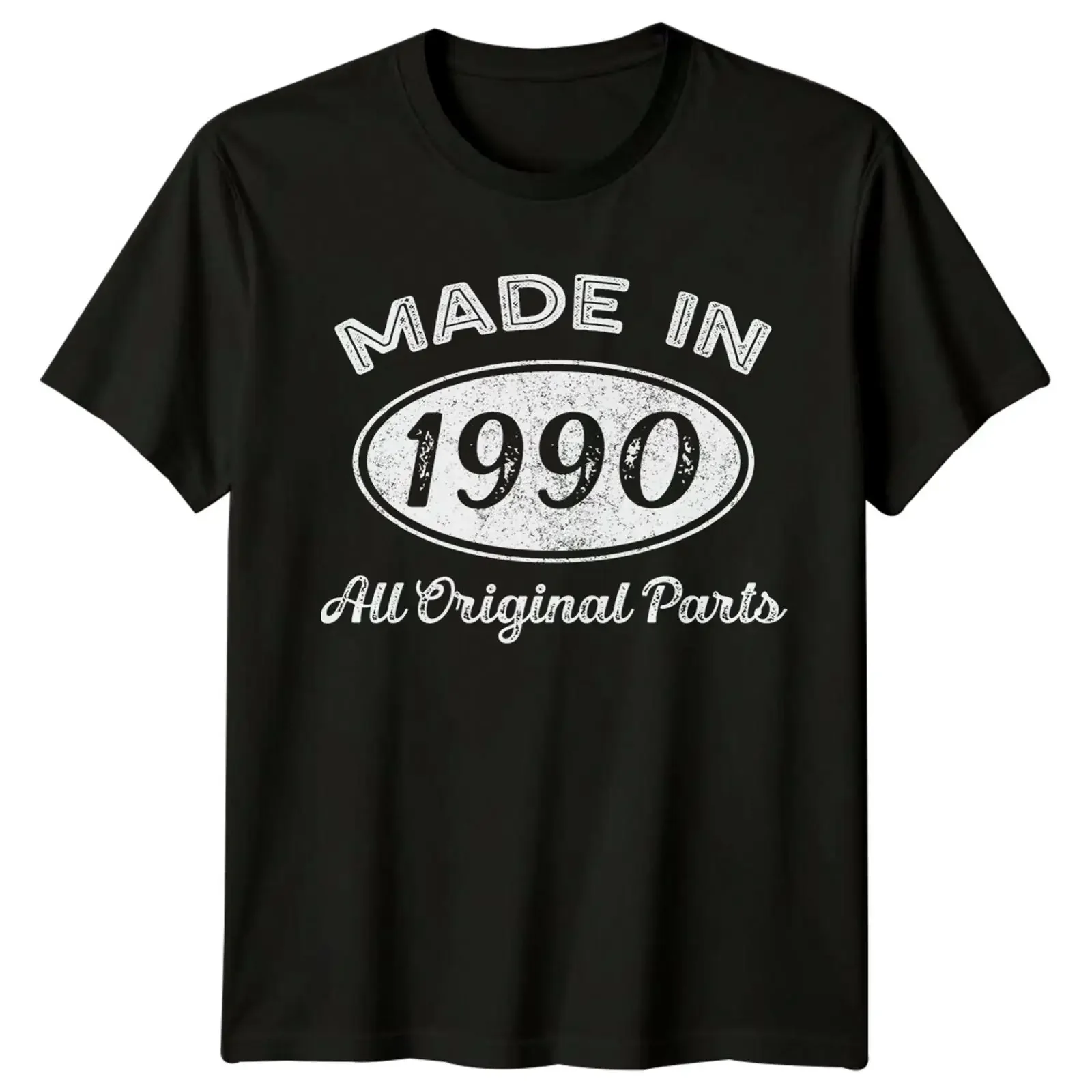 Made In 1990 Mens T Shirt 36th Birthday Vintage thirty six Year Old a vintage Washed Unisex Breathable designer clothes