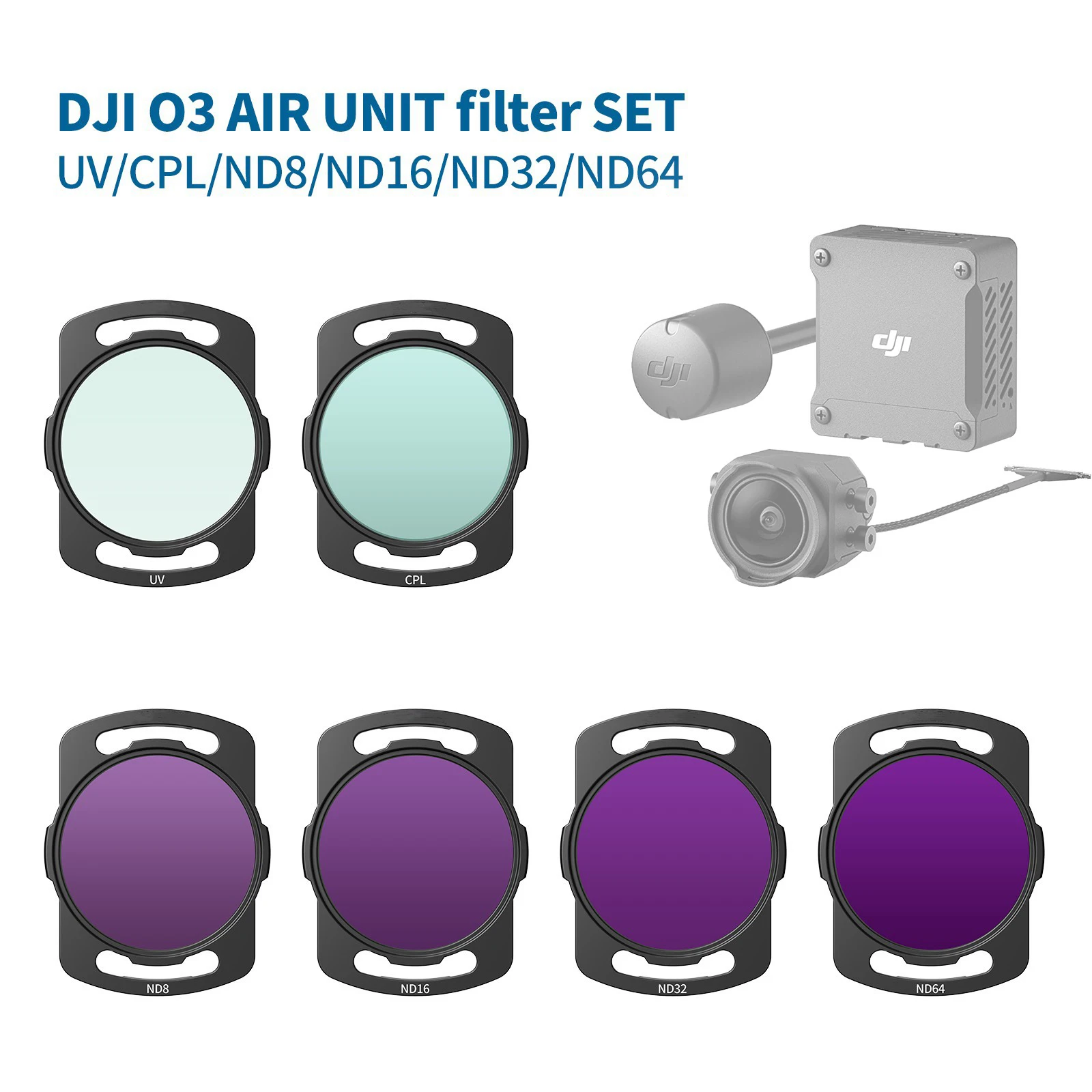 set-di-filtri-nd-compatibile-con-unita-aria-dji-o3-drone-avata-confezione-da-6-nd8-nd16-nd32-nd64uvcpl-utilizzo-su-drone-fpv-con-aria-o3