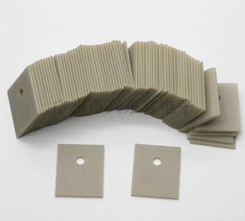 10PCS/1lot Aluminum nitride ceramic substrate