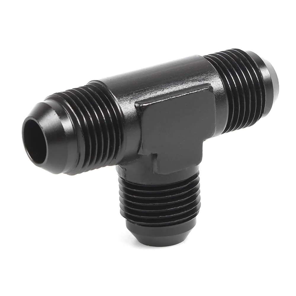 AN8 to 1/8 NPT Adapter Fitting, Brake Line T Connector, Quick Connect Oil Cooler Adapter for Automotive Modification
