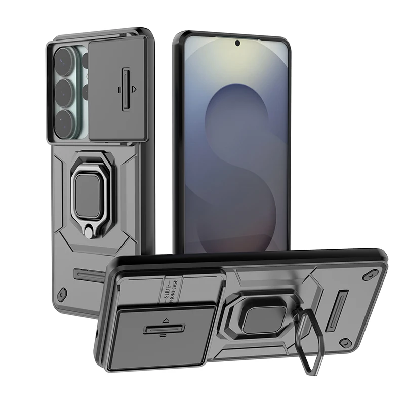 Rugged Protective with Kickstand Cover Case for Samsung Galaxy S26 Ultra S25 Plus S23 S24 FE A17 A56 A36 A15 A55