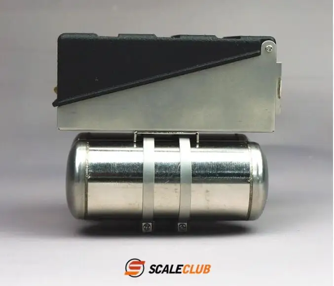 SCALECLUB 1/14 Scale RC Tamiya JX F2000 Tractor Truck Dump Truck Model Toy Metal Upgrade Battery Box Gas Tank DIY Parts