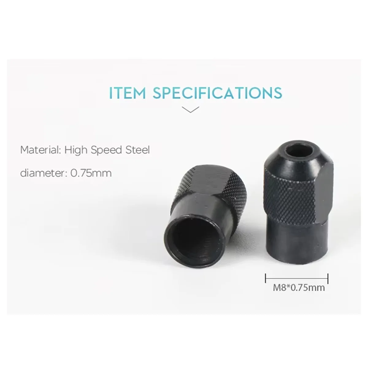 

ABNJ Electric Grinding Accessories Nut, Electric Sand Cover, Electric Grinding Fixing Nut, Screw Cap M8x0.75