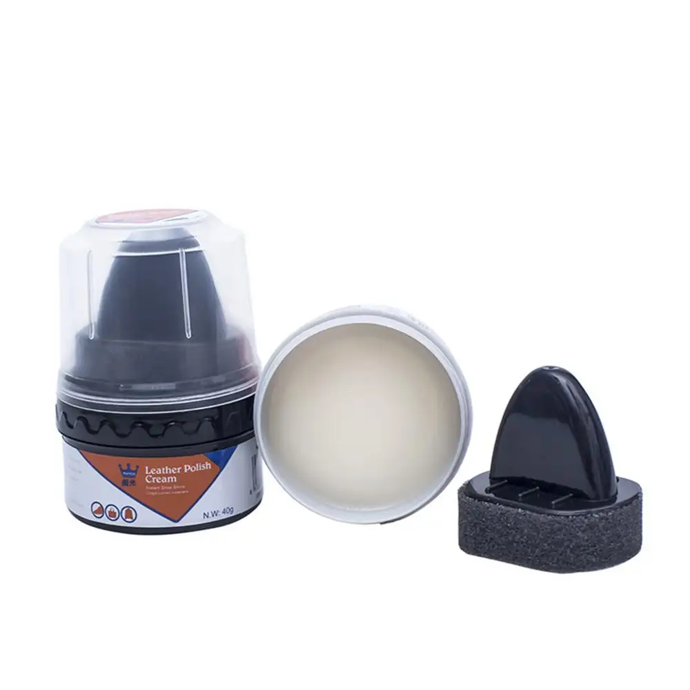 2020 New Shoe Cleaner Leather Shoe Boot Polish Rich Glossy Shine Wax Liquid Nourishes Maintenance And Renovation Shoe Wax Hot