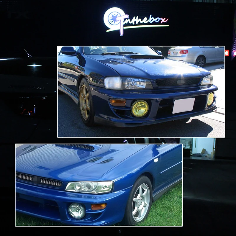 Gtinthebox Auto-Frontecke, Standlicht, Seitenmarkierungs-Signalleuchte, Abdeckung, Gehäuse für Subaru Impreza 1999–2001, keine Glühbirne/Buchse – Detail 12