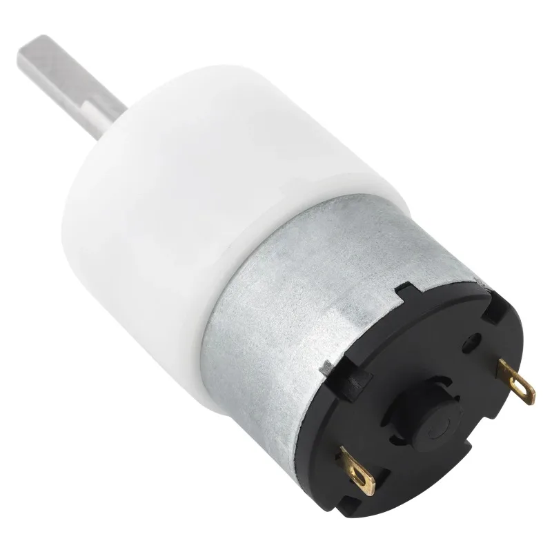 

Мотор-редуктор с щеткой для небольшой бытовой техники 7,4 В, 220 об/мин, мотор-редуктор для электрической очистки, плоский вал, двигатель постоянного тока с высоким крутящим моментом