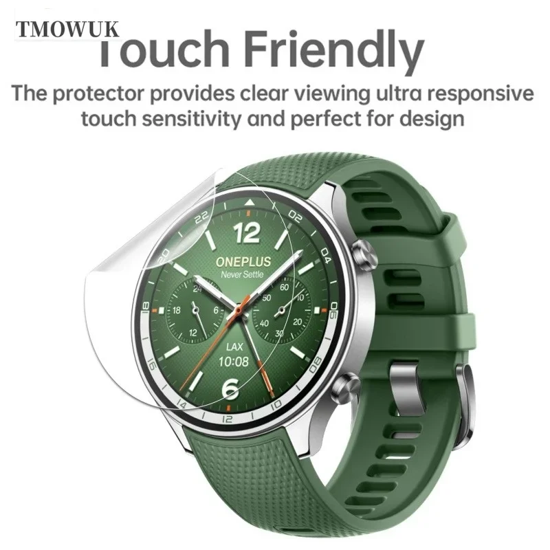 For Oneplus Watch 2R, 9H Strength Glass Film, Provides HD Clear, Anti-Scratch Security