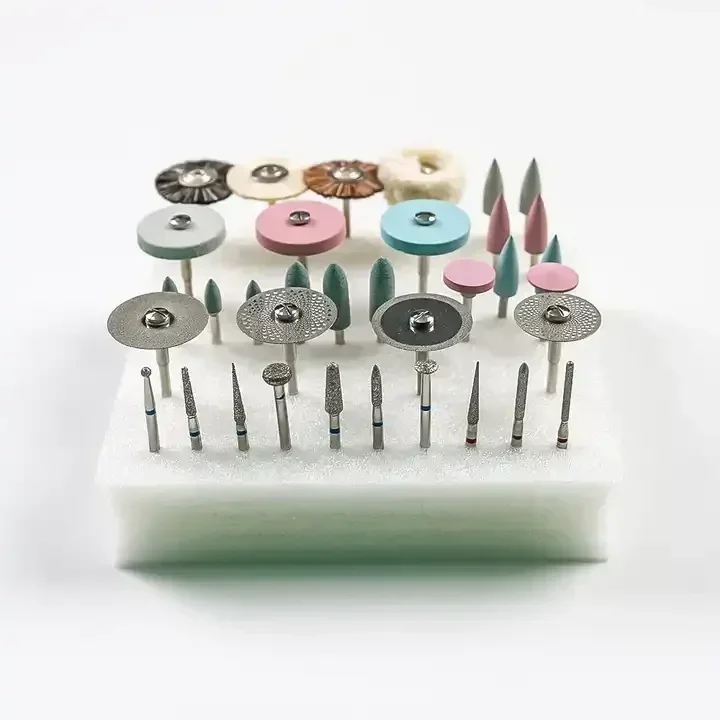 Popular HP Kit ceramics dentals burs Porcelains polishings Burs for Grindings and Polishs Ceramics