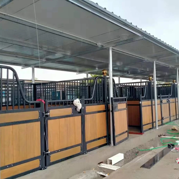 Factory-Direct Eco-Friendly Horse Stable Cage Highly Cost-Effective Modern Wood Pet House Furniture Customized OEM Design