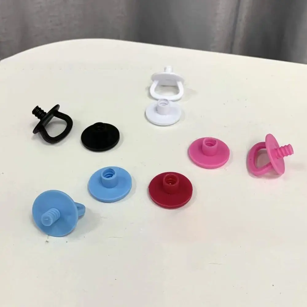 

Rubber Bag Screws Caps for Bogg Bag Handles Straps Accessories DIY Key Holder for Bogg Bag Accessories Plastic Inserts Buckle