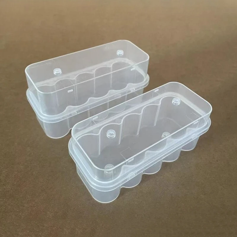 Clear Microtube Storage Box 3ML Vial Storage Case Foldable Freezer Tube Box Peptide Case Pixelated Life Supplies