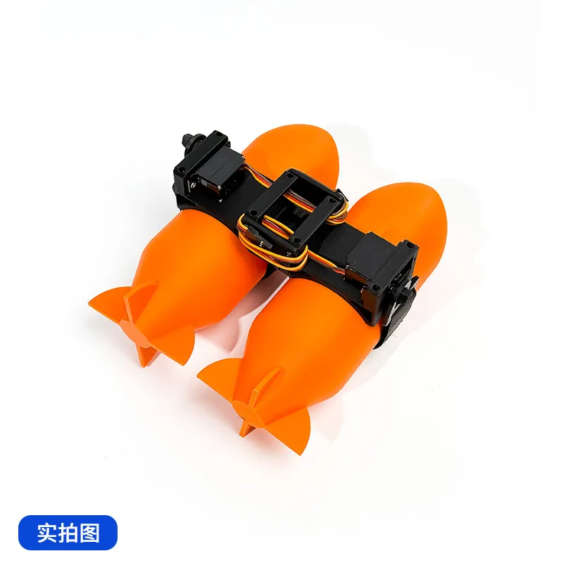 1Kg Loading FPV RC Drone Cable Tie Thrower Fixed Strap Airdrop Device Single-Shot Remote Control Throwing Parts