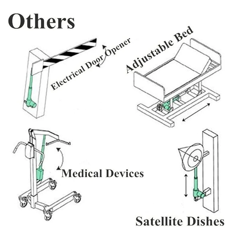 Electric Recliner Chairs Controller 6 Button 5 Pins Hand Switch For Home Appliance Adjustable Bed Lift Chairs Recliners