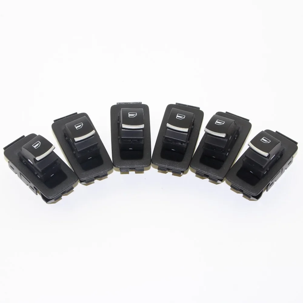 6Pcs Side Window Glass Lift Switch Decorative Frame Bracket  VW CC Sharan Tiguan Touran Sharan  Golf 6 Passat  1F0 959 527