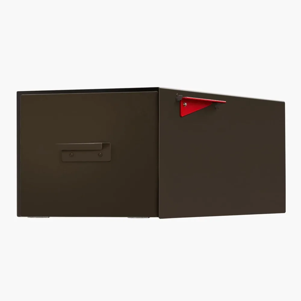 

Mounted Mailbox | Black/White/Gray/Brown/Red/Blue/Green, Regular or Large, Weatherproof Mail