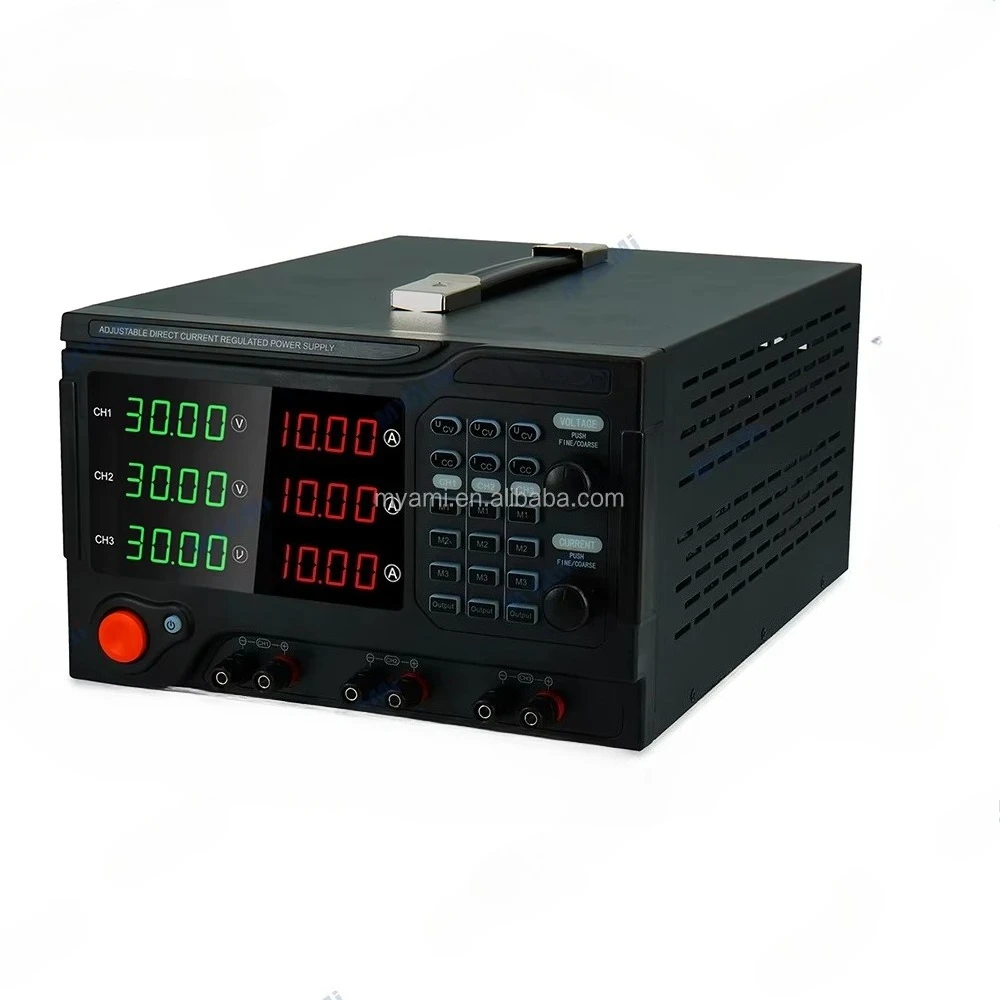 30V 32V 10A 900W Dual Channel DC Switching Power Supply LED Display Adjustable Programmable Triple Channel for Industrial