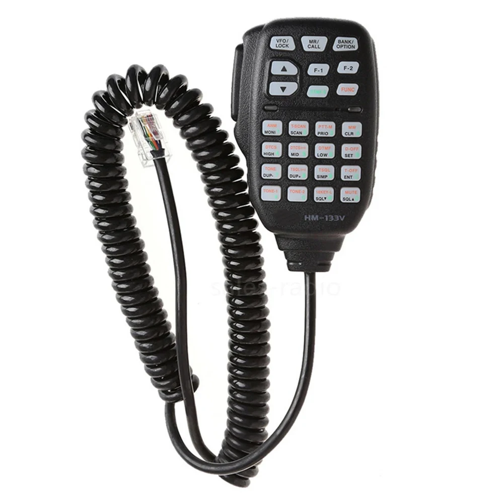 HM-133V Speaker Microphone 8Pin Handheld Microphone For ICOM Radios IC-2200H IC-2300H IC-2100H IC-V8000 Interphone Accessories