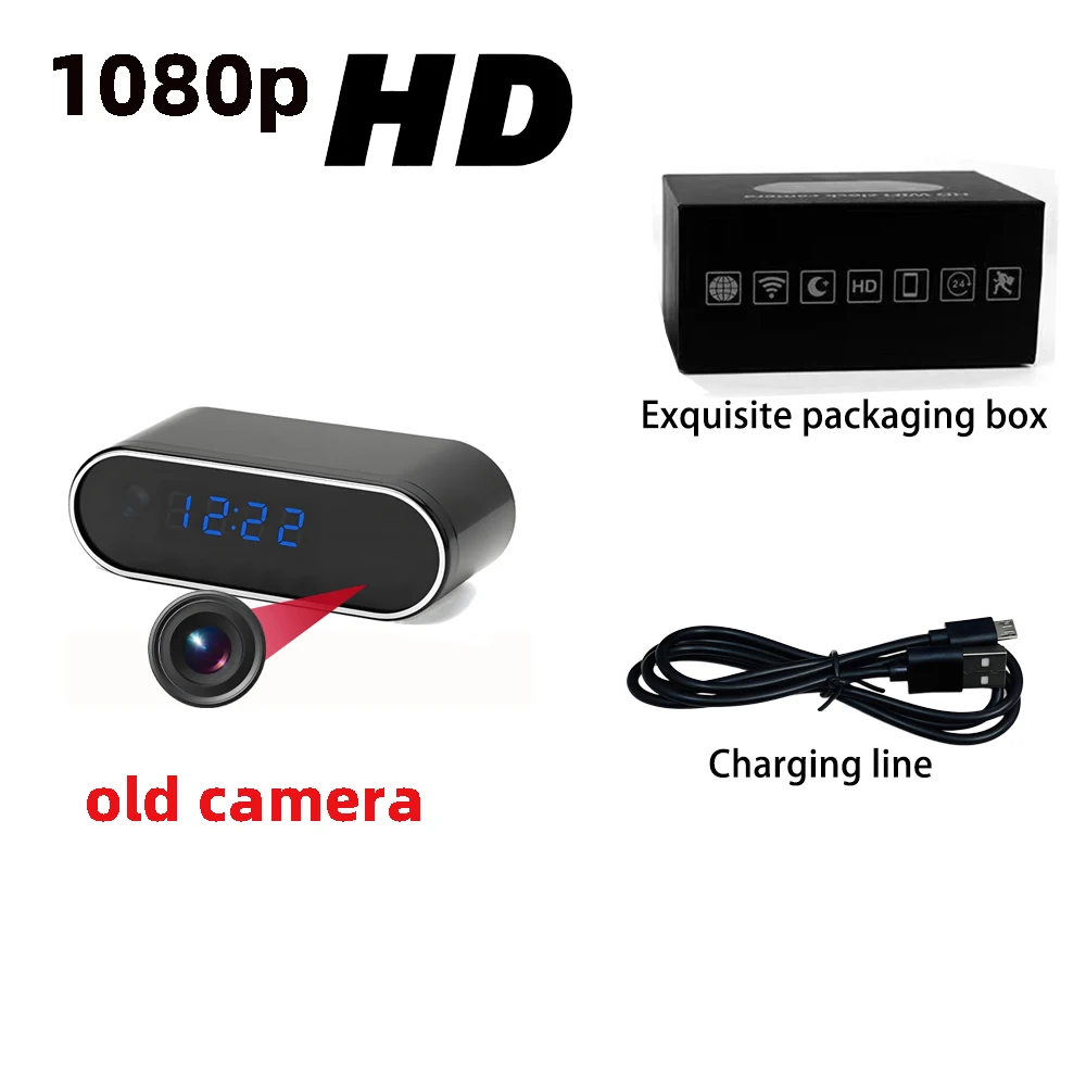 HD4K Wi Fi Mini Clock Camera