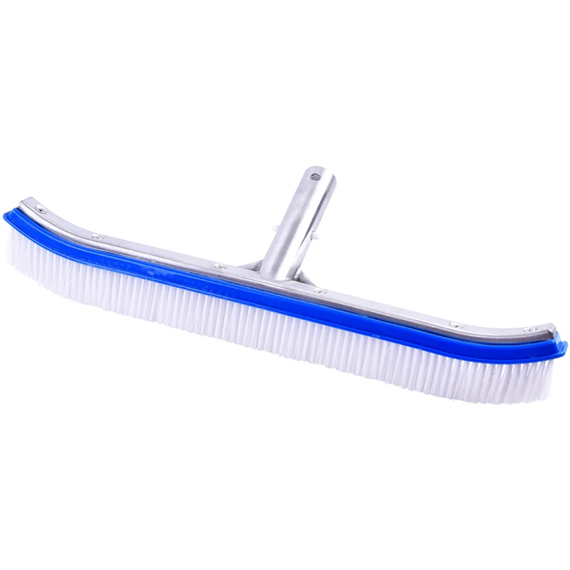 2023 New Swimming Pool Spa Cleaning Brush Head Duty Cleaner Broom Bent Tool Swimming Pool Brush Swimming Pool Cleaning Equipment