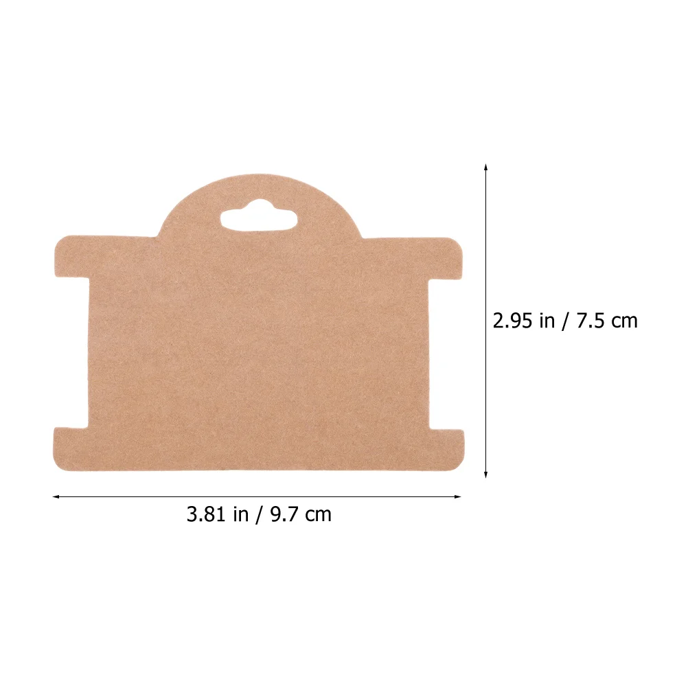 50 قطعة بطاقات عرض الأساور بطاقات تغليف المجوهرات تصميم مدمج سهل الاستخدام عرض إكسسوارات المجوهرات #3