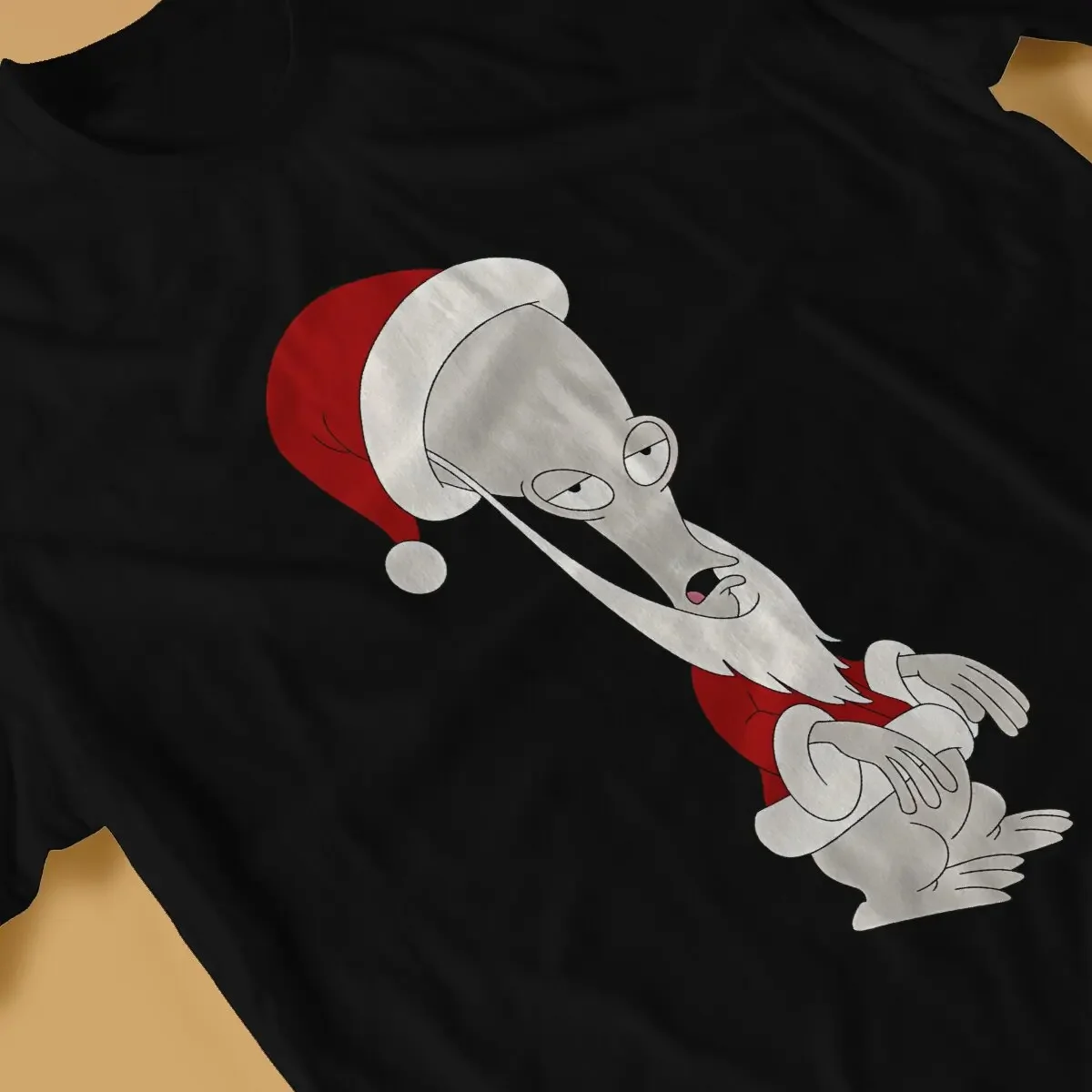 الرجال الكرتون تي شيرت ، بلوزات و محب ، أب الأمريكية ، روجر كما سانتا الأزياء ، الأصلي