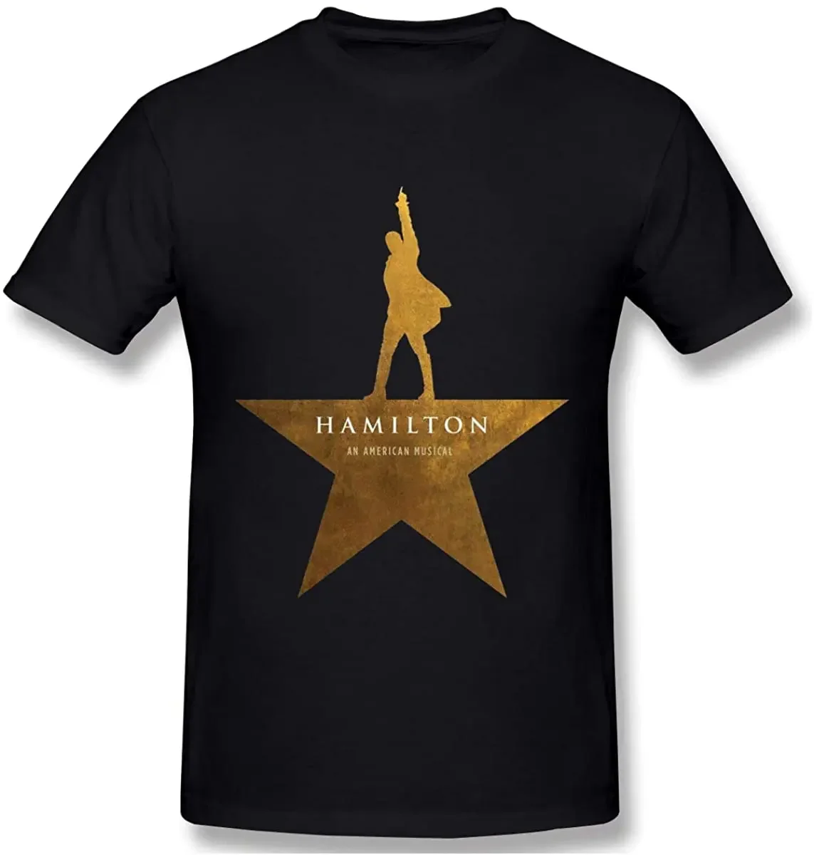 Hamilton An American Musical Classic Hamilton Star T-Shirt. Summer Cotton Short Sleeve O-Neck Men's T Shirt New S-3XL