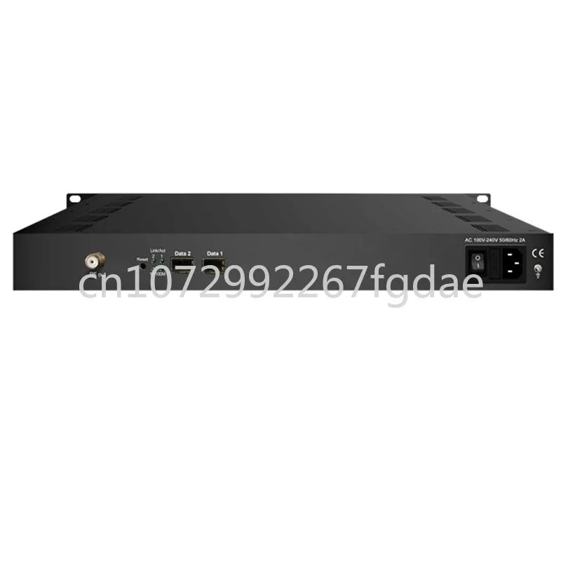 16-Channel IP To DVB-C Hotel Cable System Multiplexed Encrypted DVB-C IP QAM Modulator