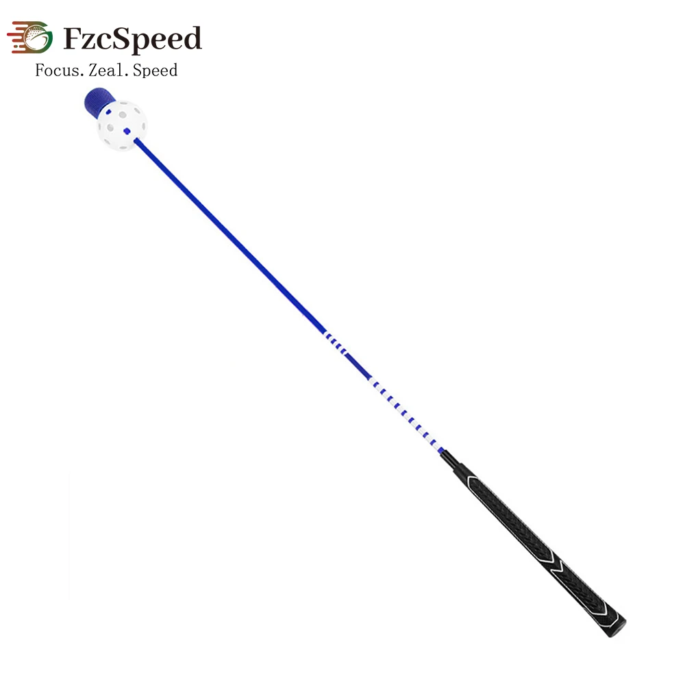 1pc Golf Swing Rhythm Practice Stick Trainer Correct Posture Hand Grip Golf Ball Indicator Rod Outdoor Indoor Training Aids Tool
