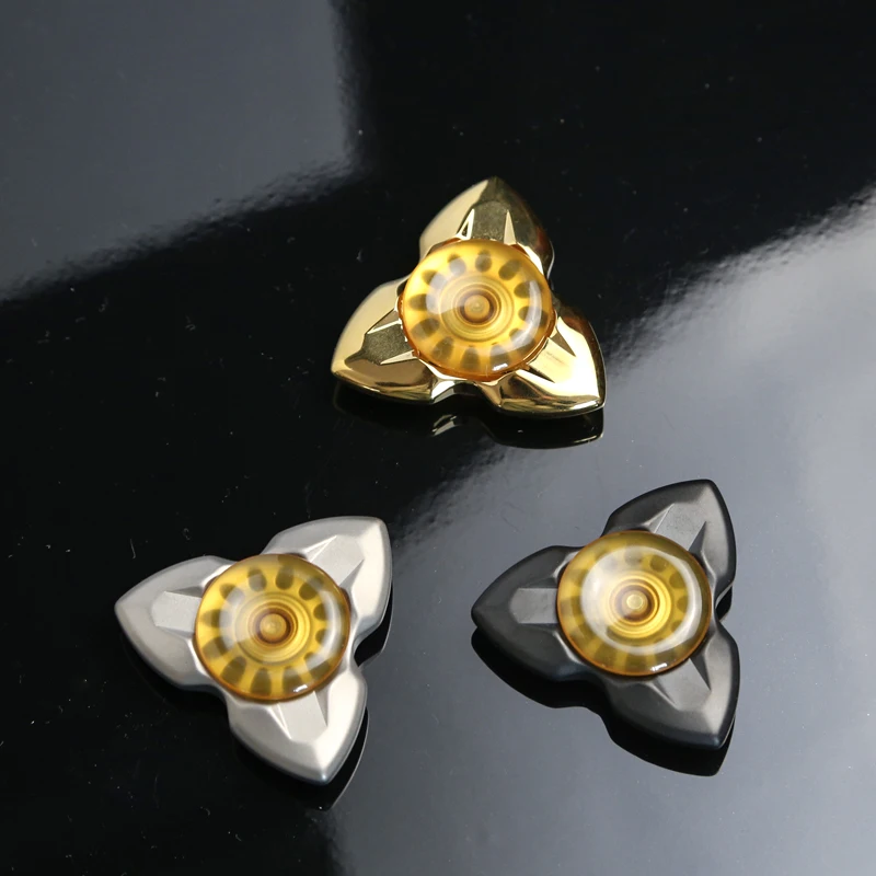 Drei-blatt Hand Spinner Finger Spinner Fingertip Gyroskop Büro Stress Relief Spielzeug Fidget Spinner Desktop Spielzeug Erwachsene Geschenke