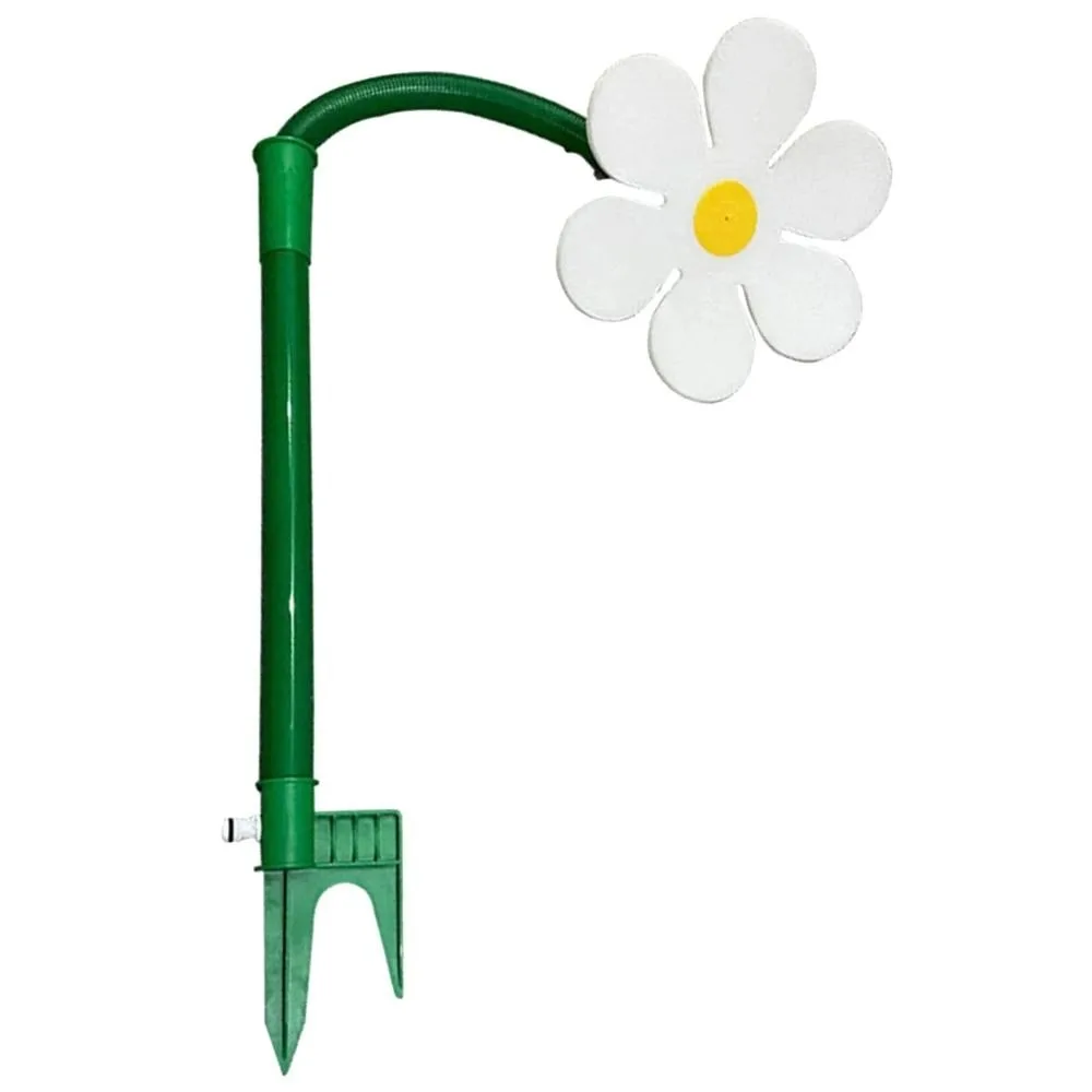 Flower Shape Crazy Spin Sprinkler 720 Rotating Funny Dancing Daisy Sprinklers Automatic Creative Water Spray Yard Lawn Watering