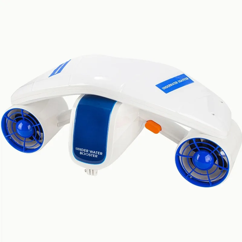 Portable Electric Sea Scooter Underwater Diving Booster with Camera Bracket for Swimming Snorkeling Underwater Sports