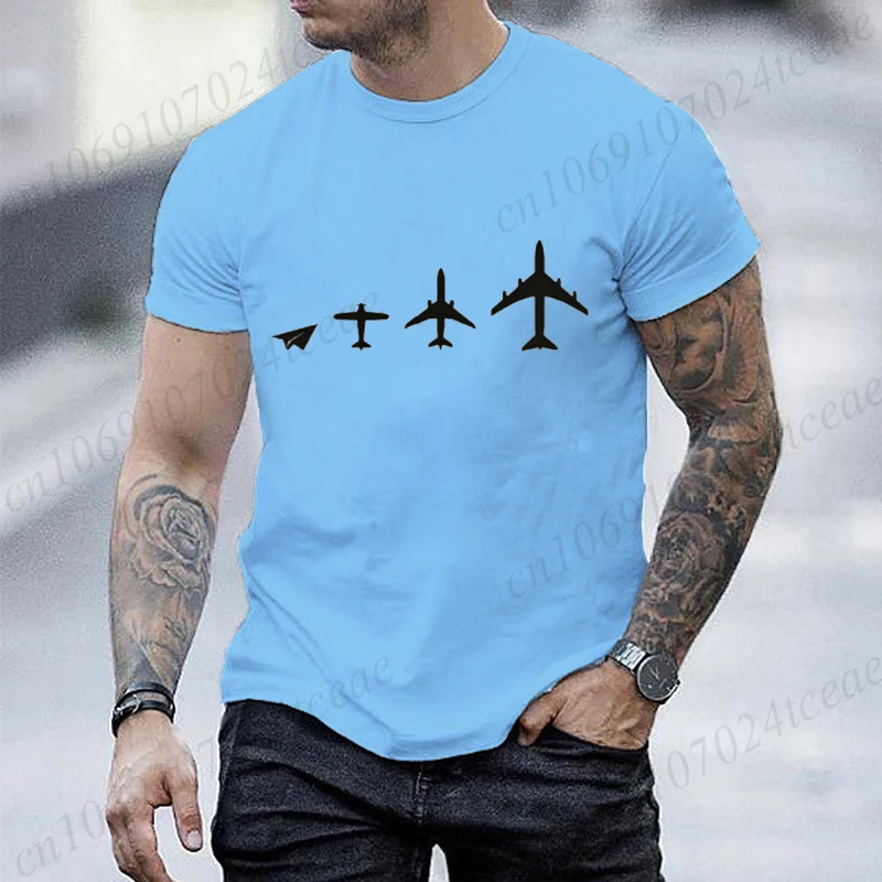 Airline Pilot T Shirt Women Men Clothing Funny Aviation T-Shirt Casual Short Sleeve T-shirts Airplane Lover Unisex Streetwear
