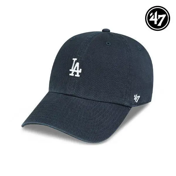 47BRAND LA Dodgers MLB للرجال والنساء MLB قبعة بيسبول كحلي B-BSRNR12GWS-NYC
