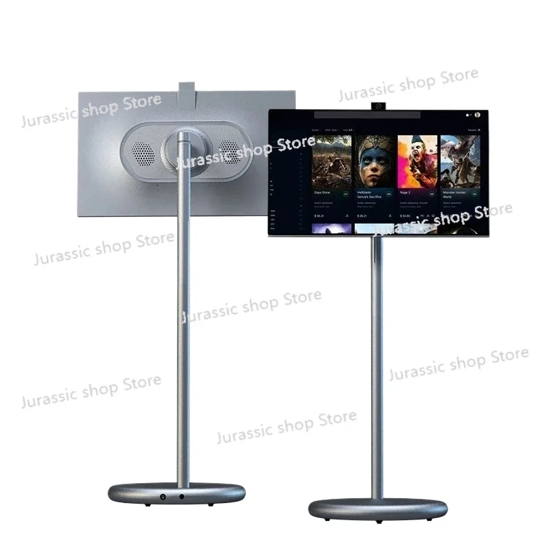 

Movable Mini Tv Portable Adjustable Screen Android Smart Tv 27 Inch 6+128Gb Indoor Television Smart Tv
