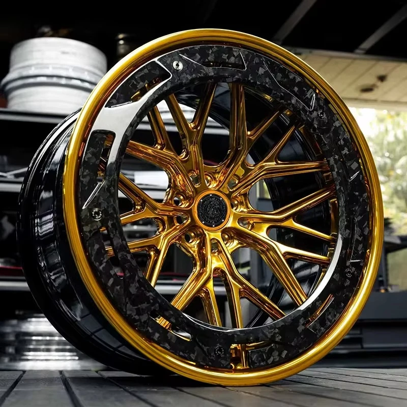 18 20 22 24 26 19 Inch 5x114.3 5X120 6X139.7 Carbon Fiber Rim Wheels