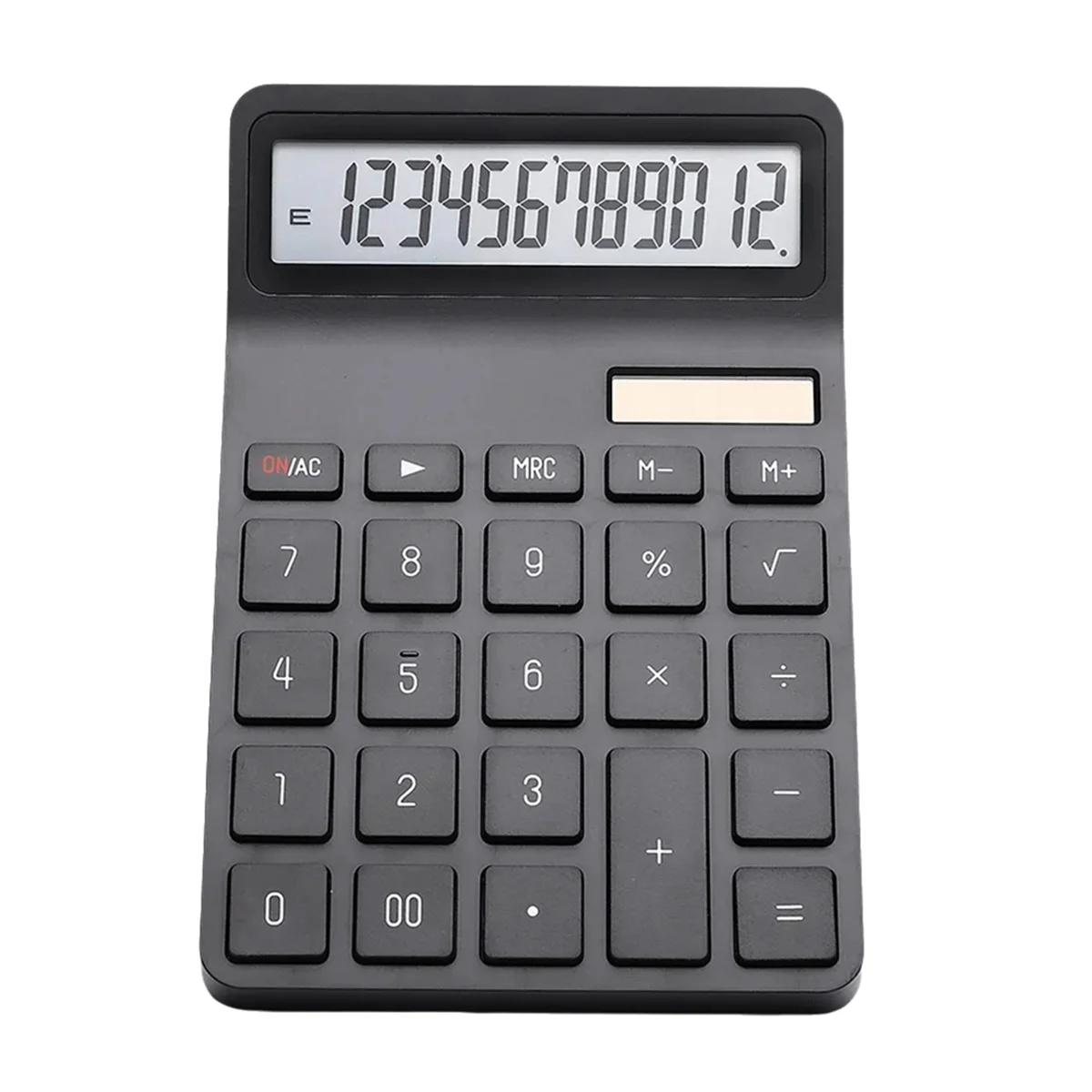 Solar Calculator with Dual Power Supply, 12 Digits, Home, Office, School, Financial, Accounting Tools