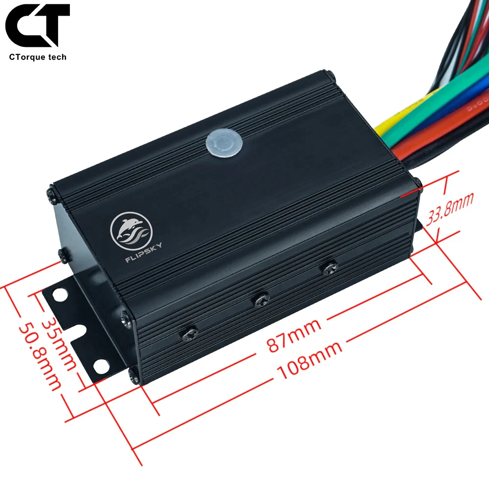 

Flipsky 75100 75V 100A Single ESC Based on VESC For Electric Skateboard / Electric Scooter / Ebike Speed Controller