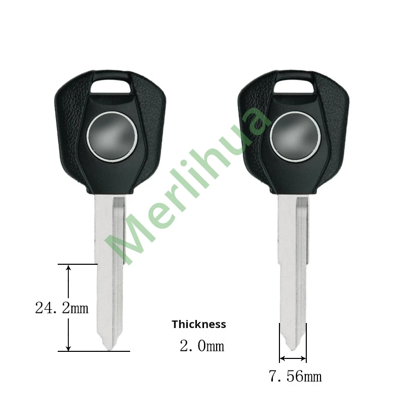 Honda motorcycle key, suitable for: Honda CM500 CM300 CB400X CB400F motorcycle key embryo(Can install chips)