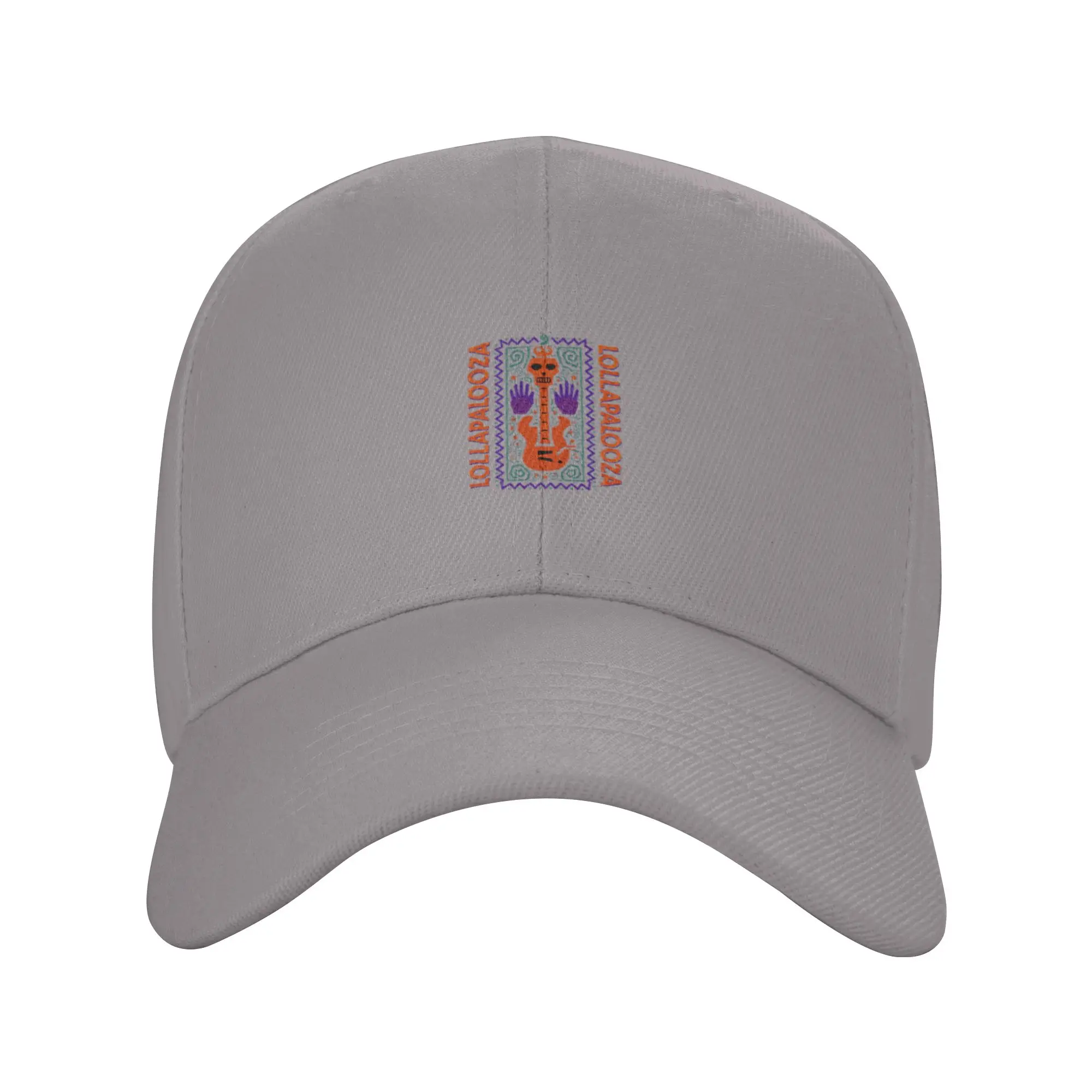 Hot Sale Lollapalooza 2026 Chicago Festival Vibes Baseball Cap  Dad Hat Caps For Men  Sun Protection Travel Caps For Men