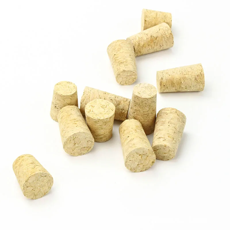 5/10Pcs Tapered Wine Corks Stoppers Reusable Natural Wood Corks DIY Creative Wine Bottle Cover For Wine Accessories 22x17x35mm