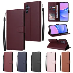 sFor Samsung Galaxy A16 5G Leather Case on for Coque Samsung A 16 5G SM-A166B A16 SM-A165F Cover Flip Wallet Phone Case Fundas