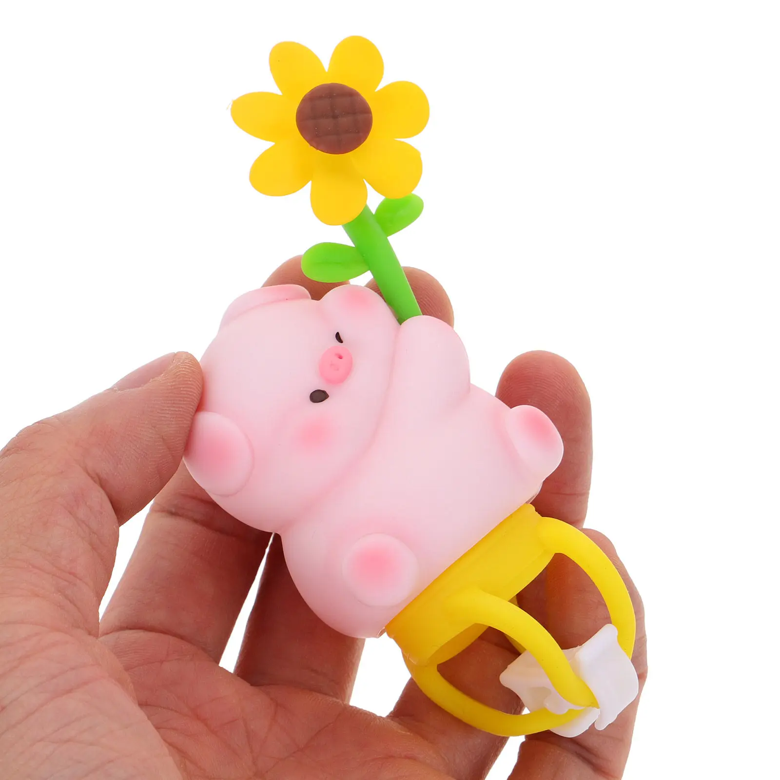 

1 Piece Cute Pig Handlebar Ornament for Motorcycle Bike Scooter Decorative Accessory Stylish Retro Farm Animal Motif Gift