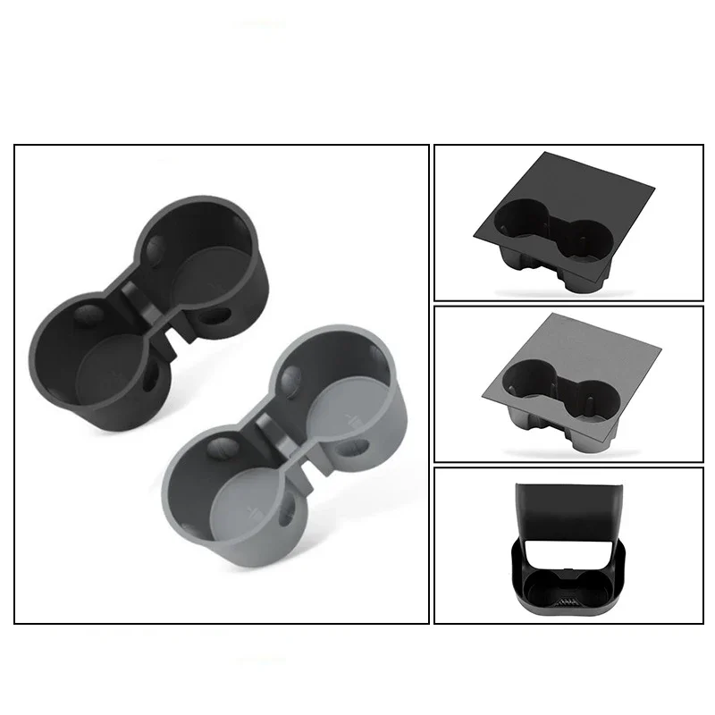 

Other Interior Accessories Water Cup Stopper Storage Rack Tpe Silicone Water Cup Rack Modified Interior For Tesla model Y 3