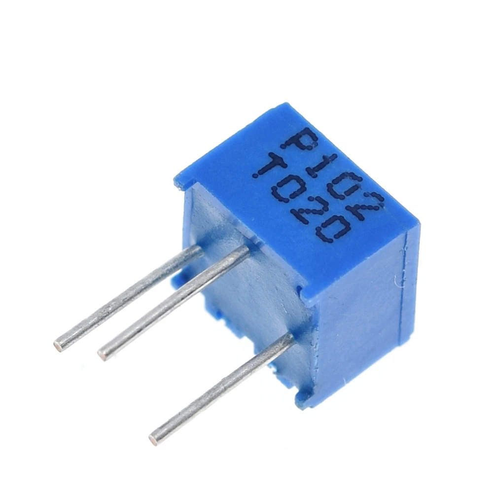 10 قطعة 3362P 3362 500R 1K 2K 5K 10K 20K 50K 100K 101 201 501 102 202 502 103 203 503 104 204 504 105 Trimpo الانتهازي الجهد