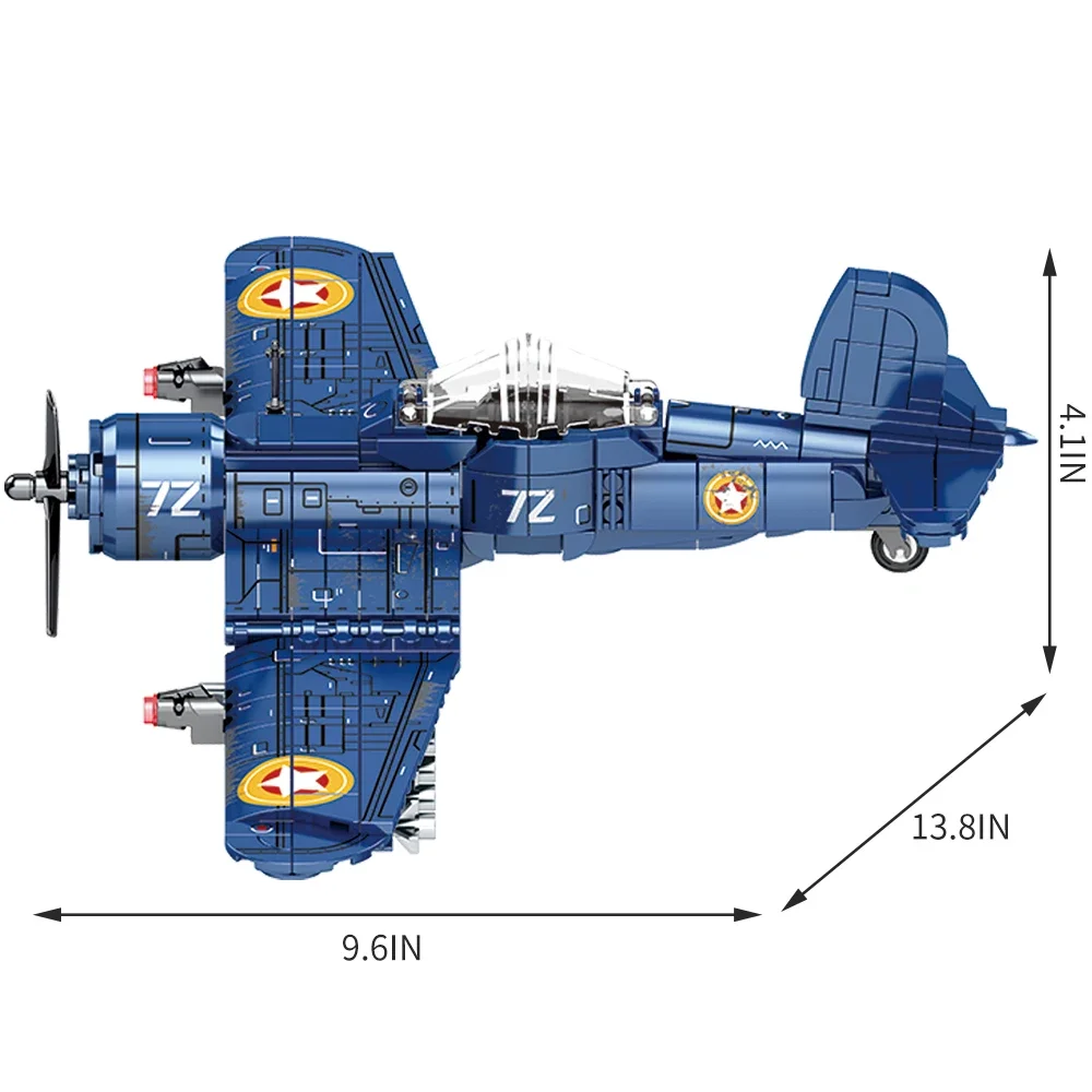 Ideas Attack Aircraft Model Building Blocks Sets,Children'S Toys,Halloween And Christmas Gifts,Compatible With Legoed Particles