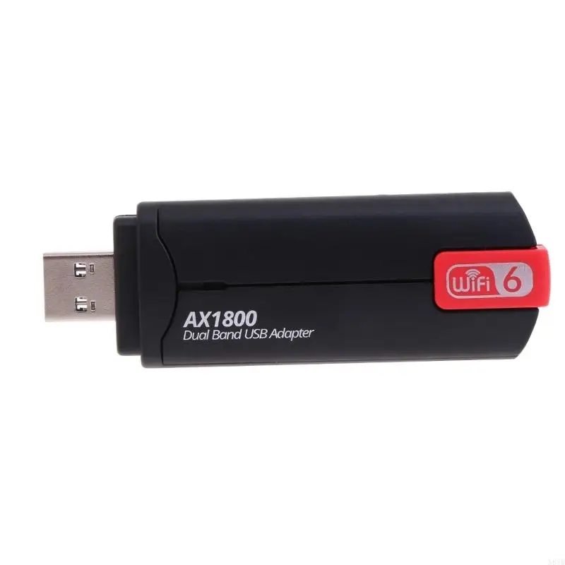 N84B WIFI 6 USB3.0 ADAPTER AX1800 DUAL-BAND 2.4/5GHZ بطاقة شبكة USB DONGLE WI-FI6