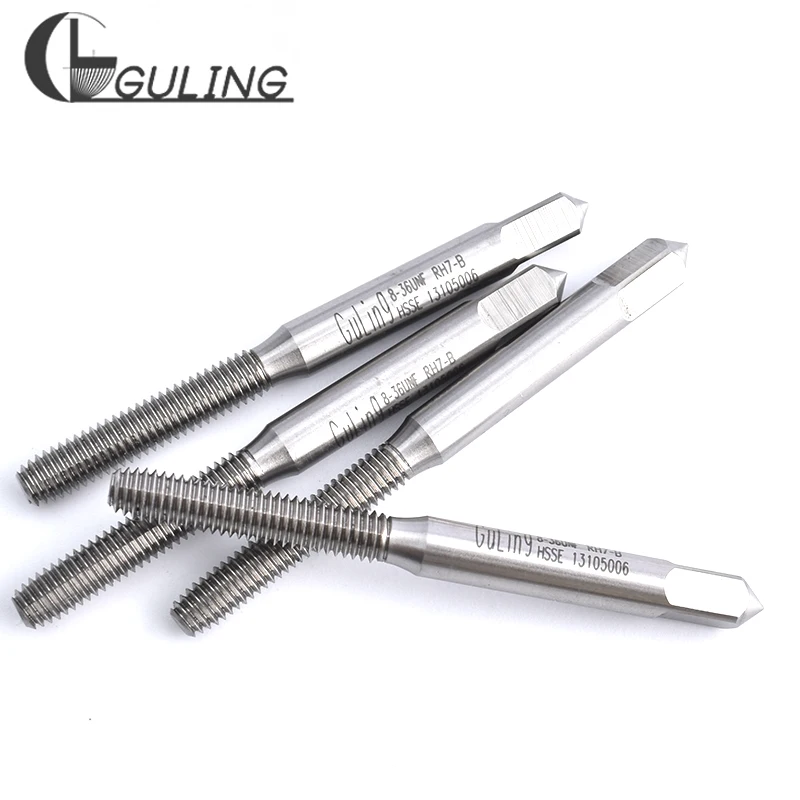

GULING HSSE Forming Tap UNF 0-90 0-80 1-72 2-64 3-56 4-48 5-44 6-40 8-36 8-40 3/16 12-32 12-28 Machine Screw Fine Thread Taps