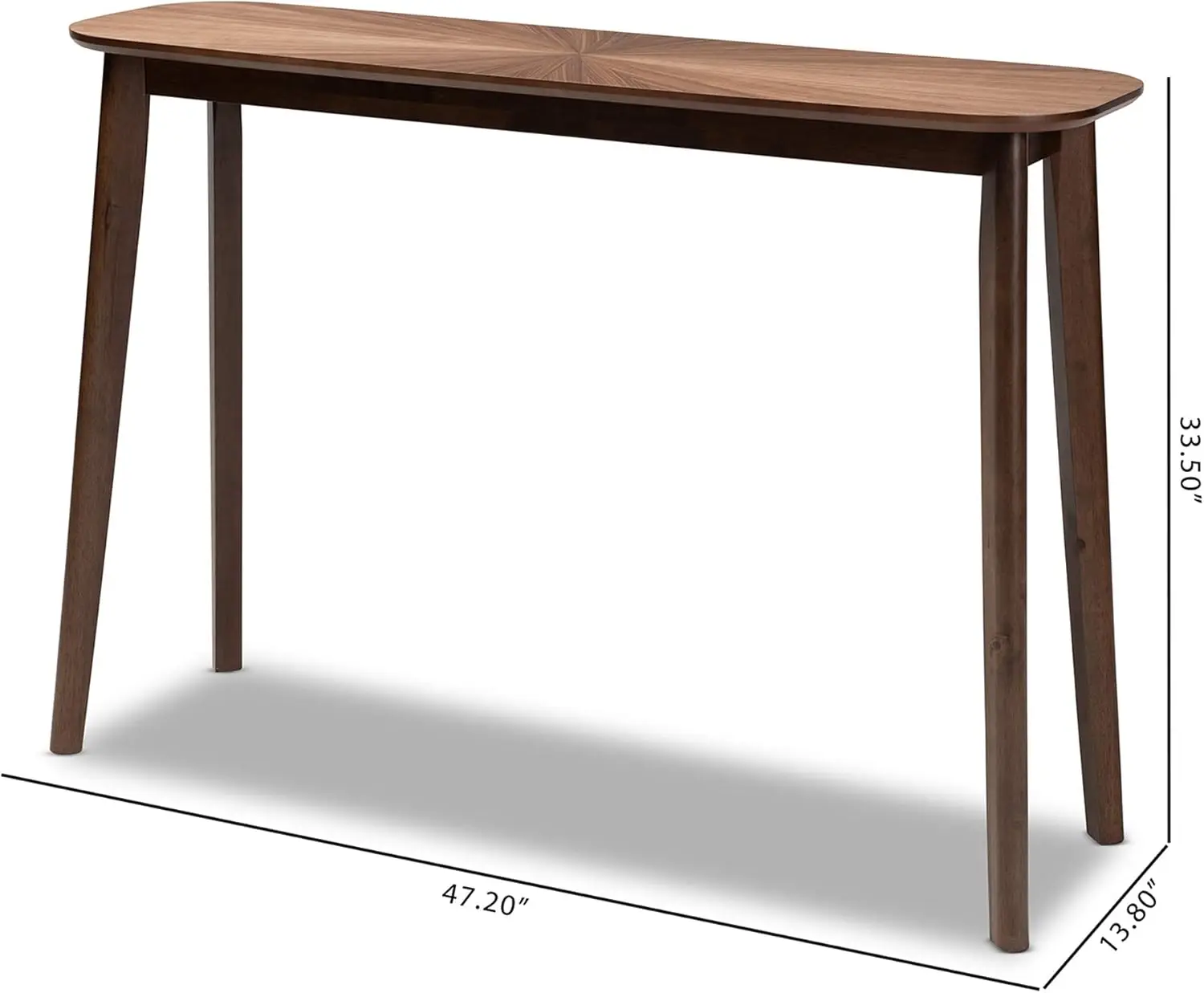 Consolle, taglia unica, noce