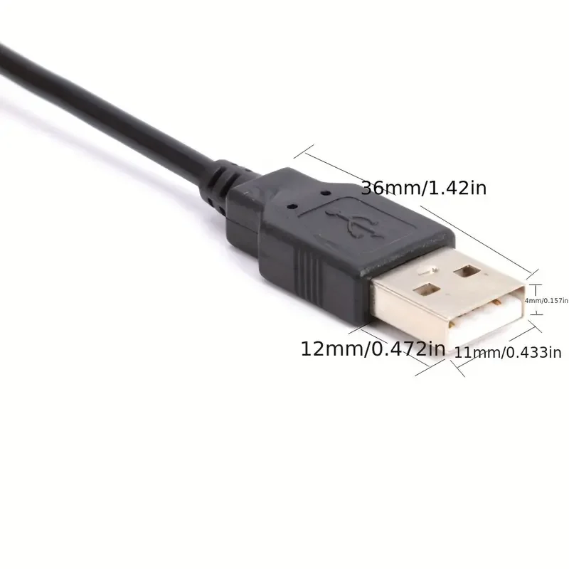 5/10 قطع كابل تبديل USB مع كابل تمديد تشغيل/إيقاف لون أسود أو أبيض لخط إمداد الطاقة بمروحة USB للمصباح